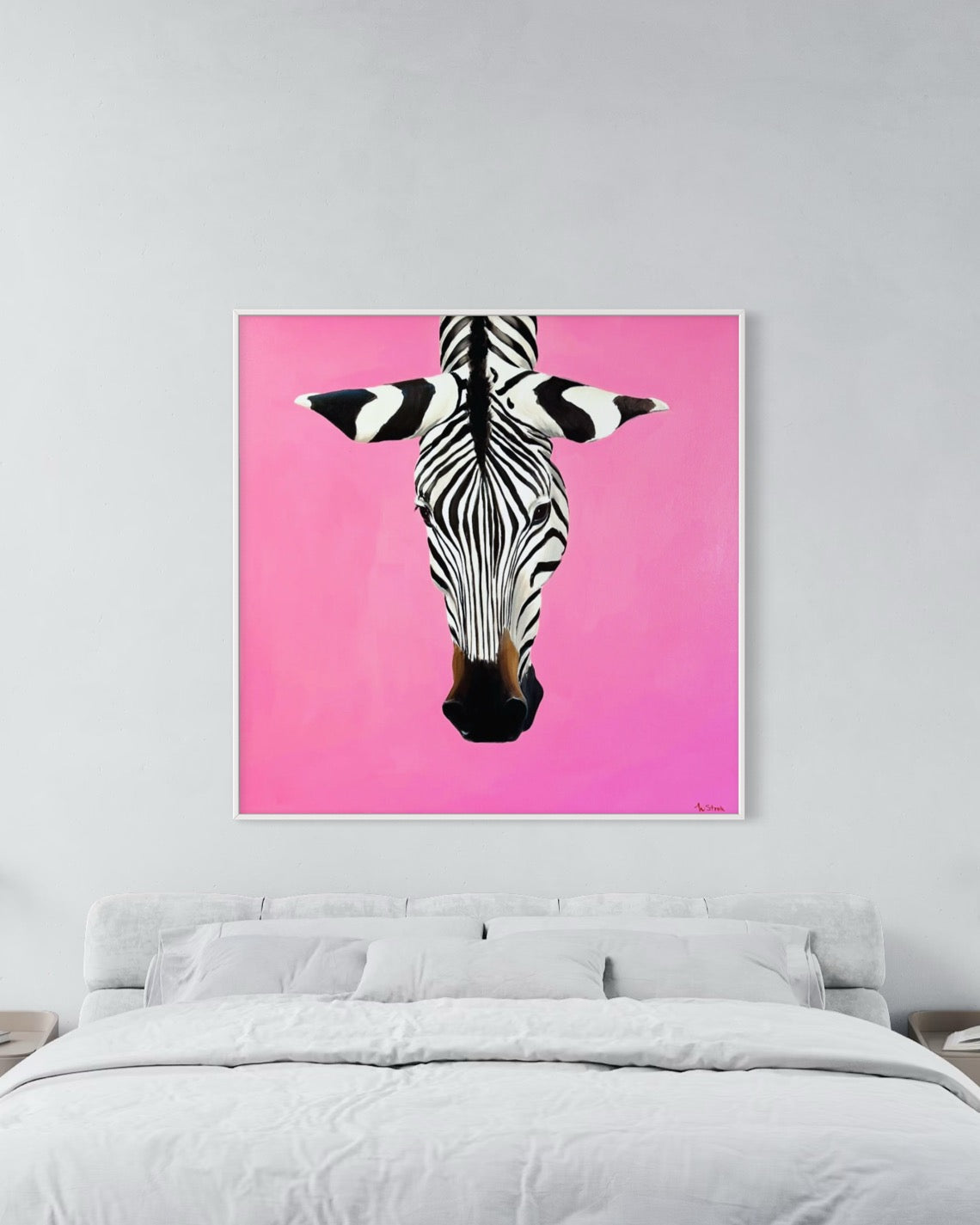 PINK REACHING | PRINT