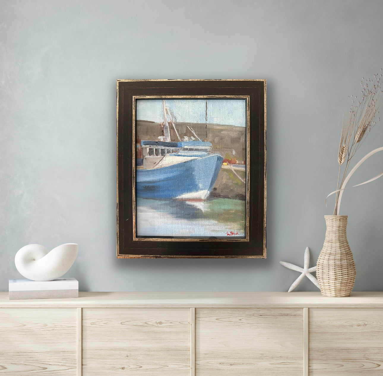 BALBRIGGAN BLUE | 10 x 8