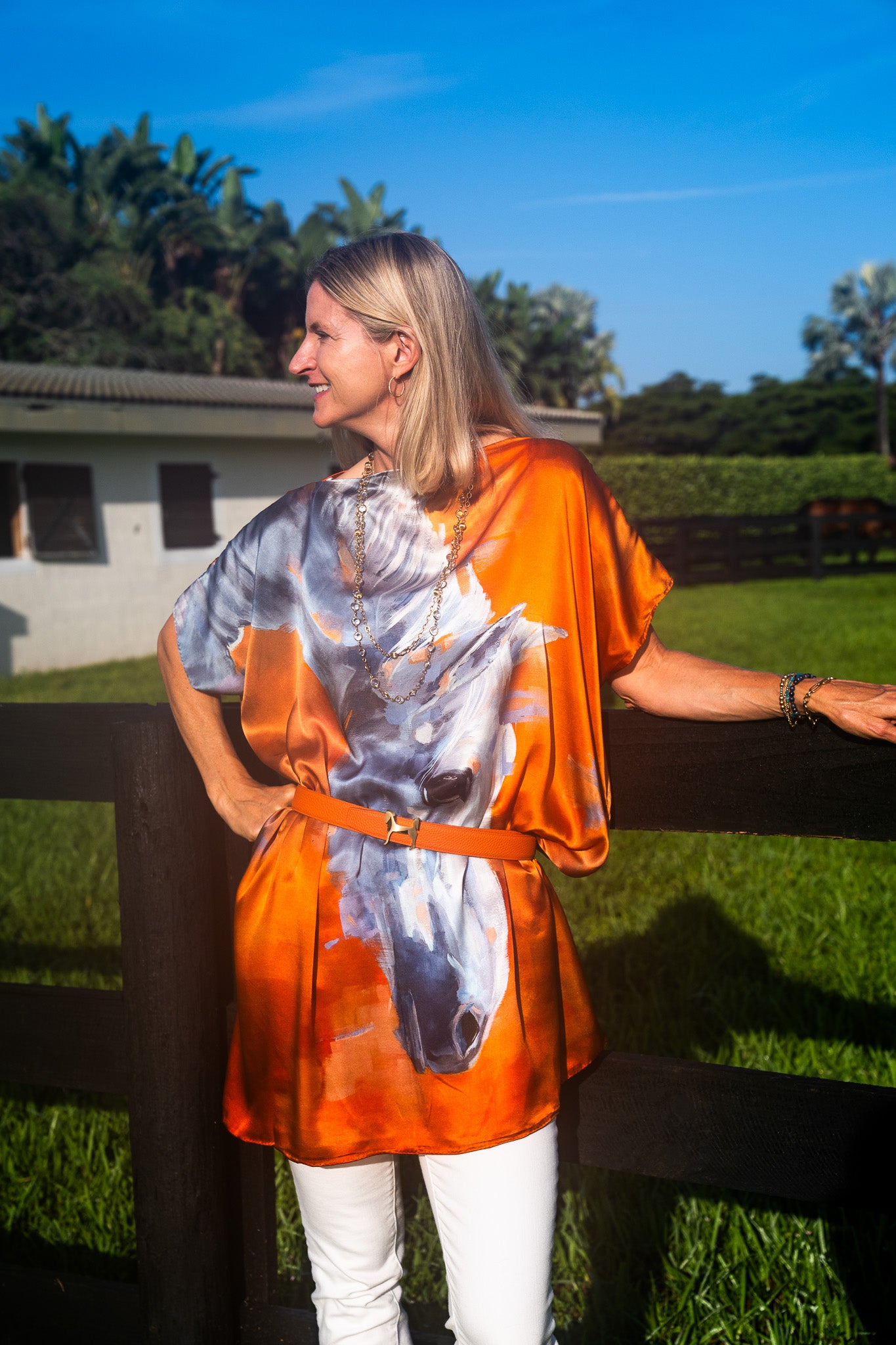 GOLDEN HOUR | SILK TUNIC