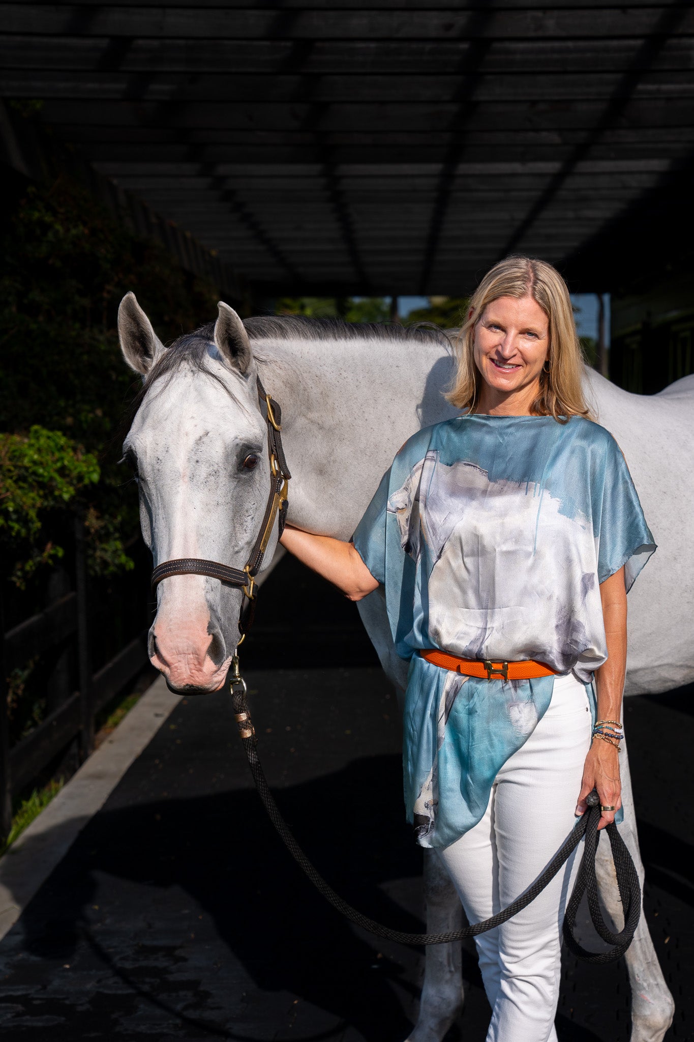 GREY '24 | SILK TUNIC