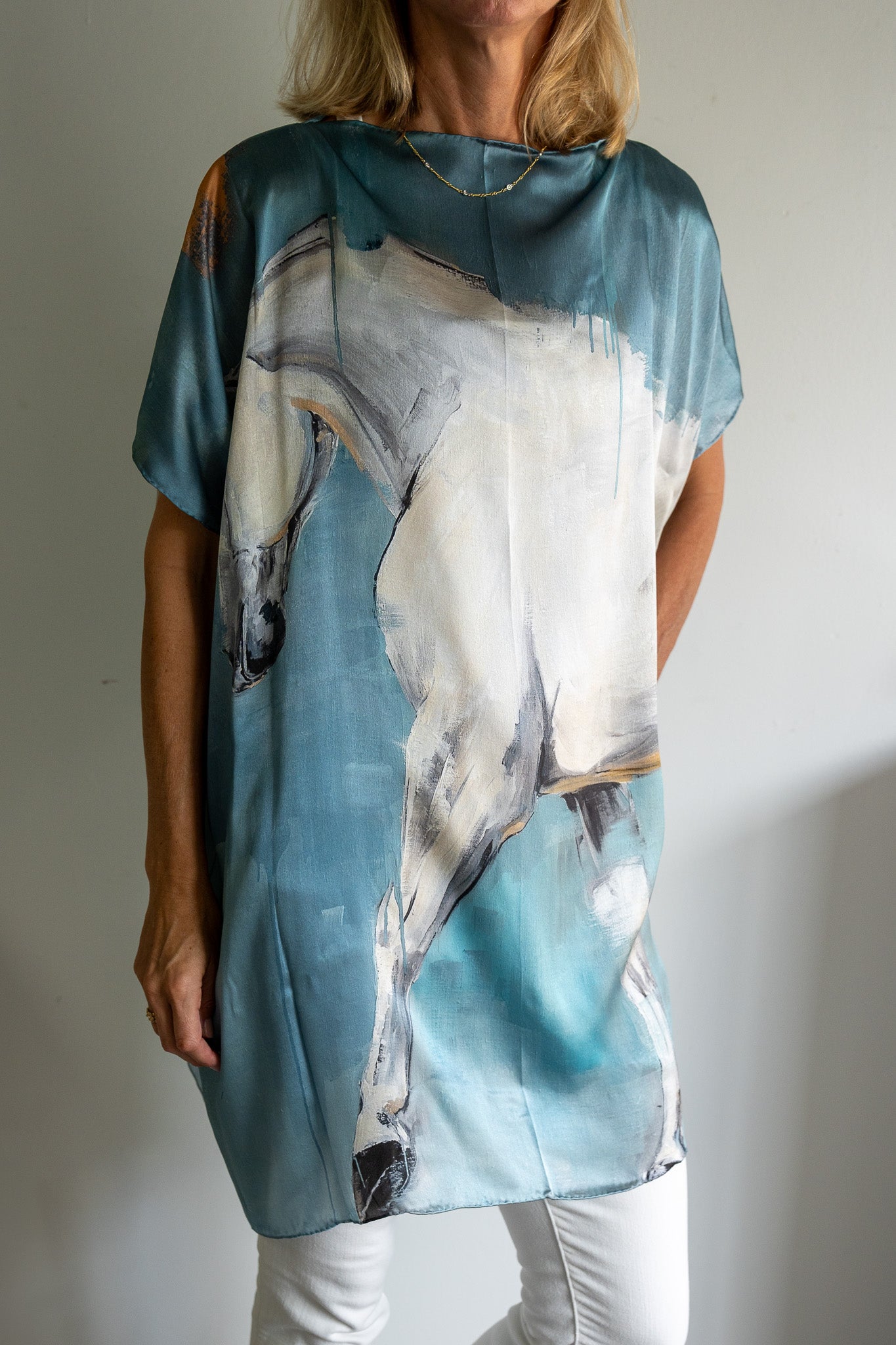 GREY '24 | SILK TUNIC
