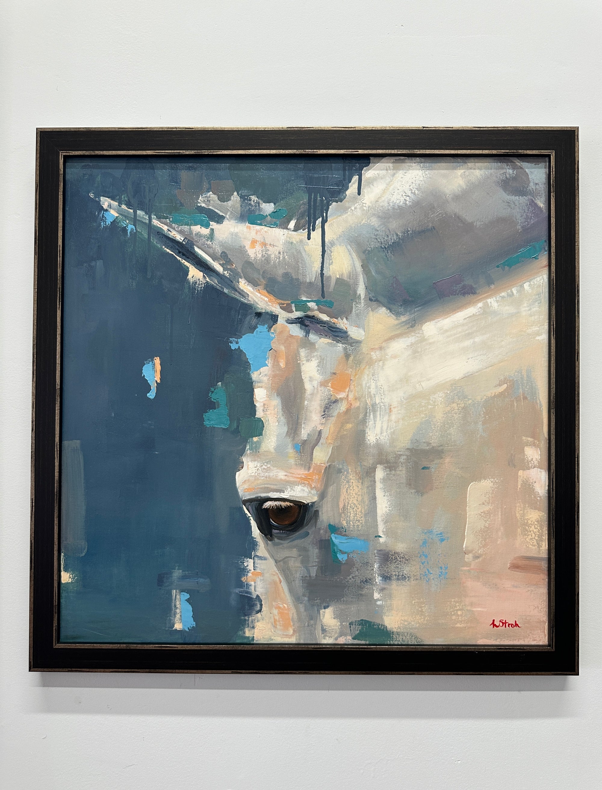 GRAY EYE (MEDIUM) | 24 X 24