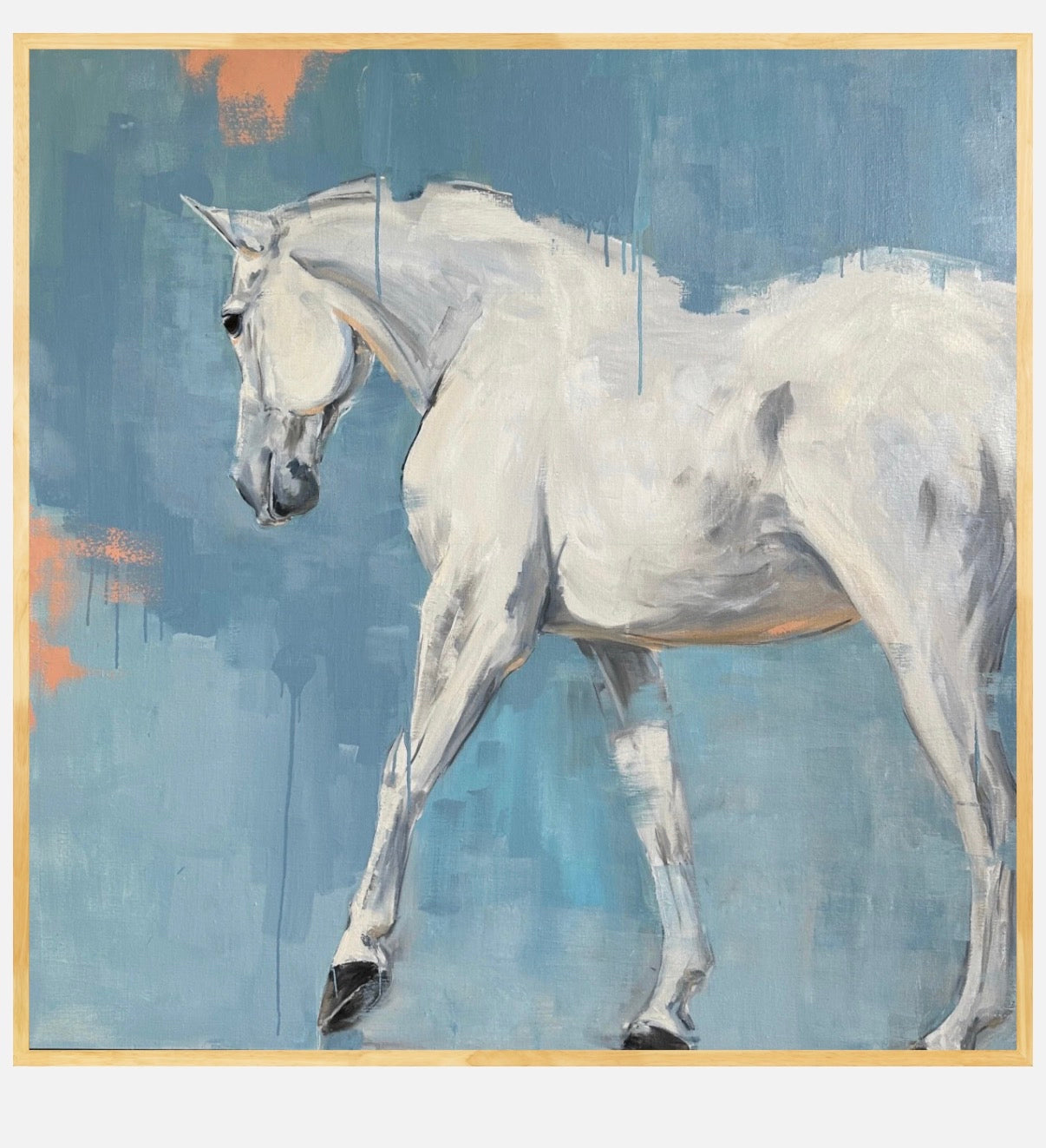 Grey '24 | Horse Artwork Print by Weatherly Stroh