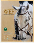 Promotional poster for the Winter Equestrian Festival featuring a horse's head.