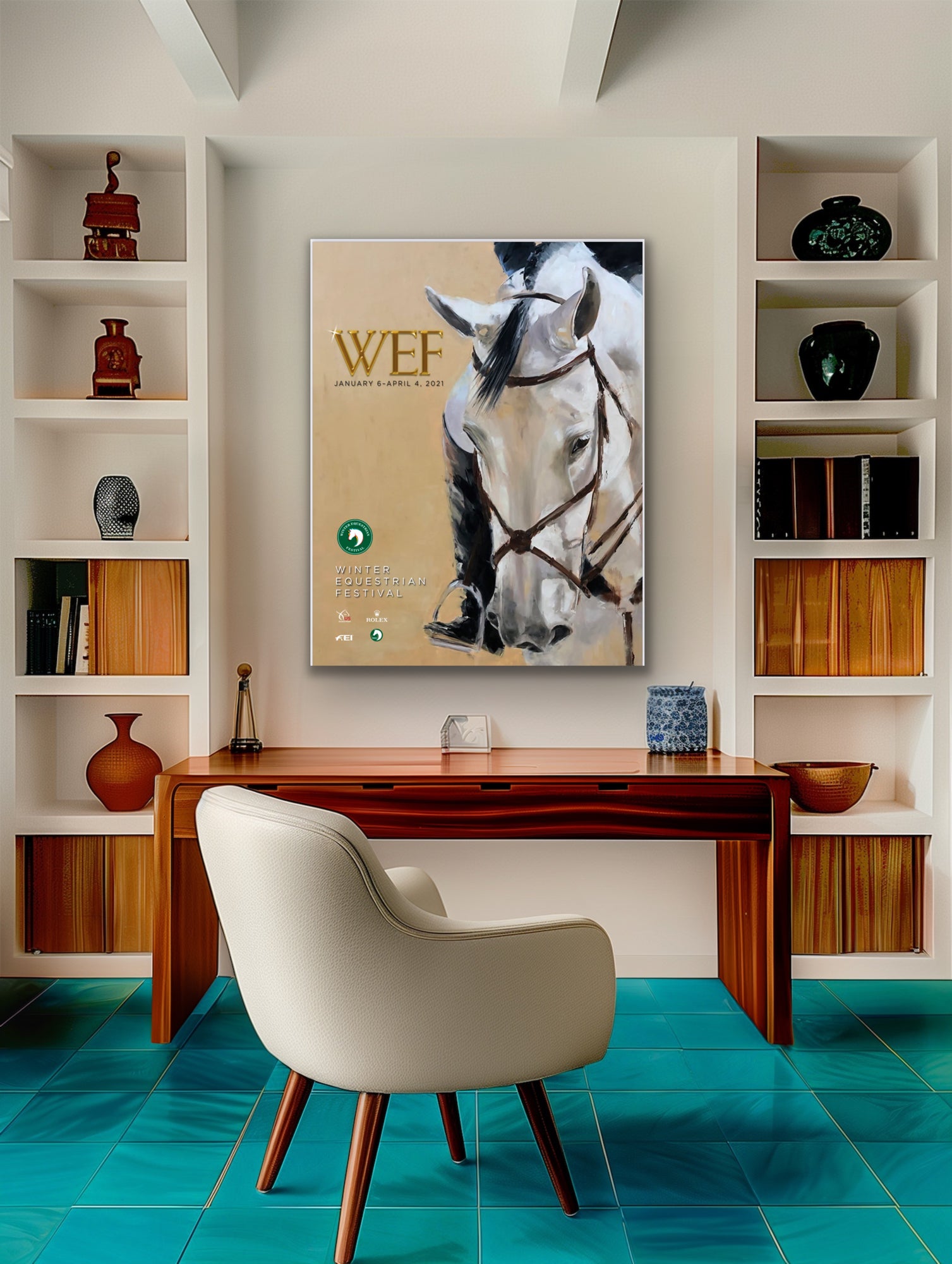 WEF 2021 POSTER | AT WORK