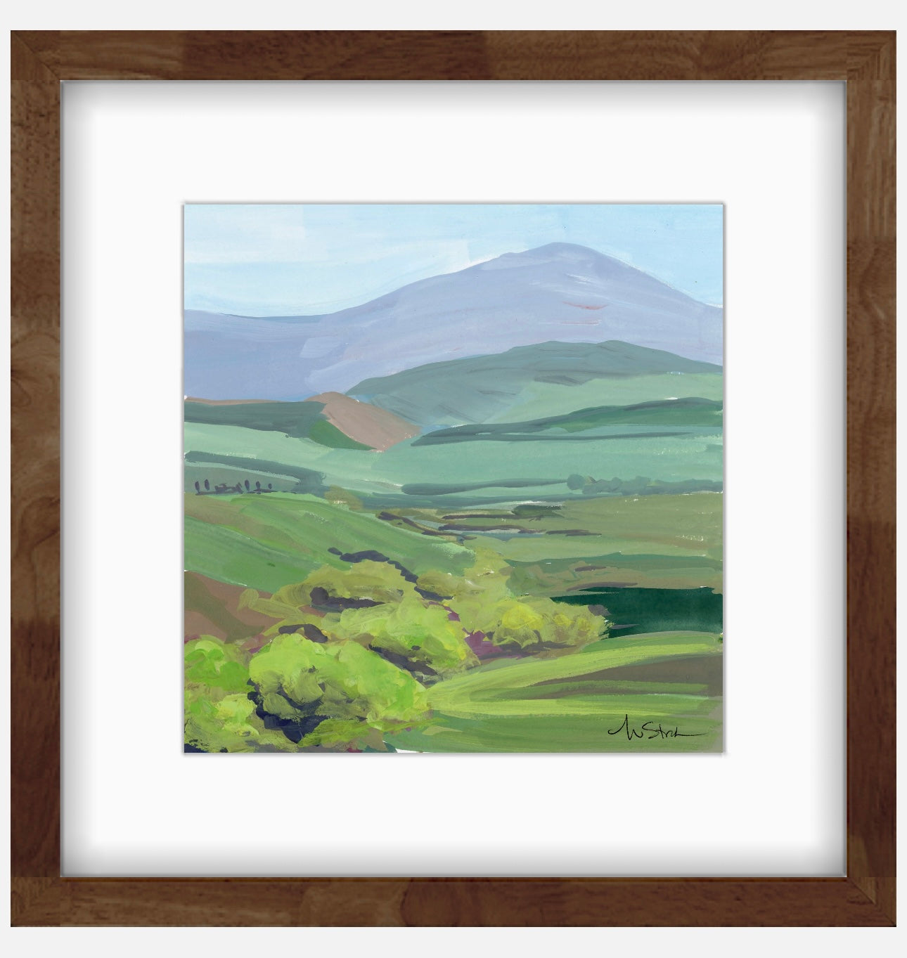 LAZIO VISTA GOUACHE | 6.5 X 6.5