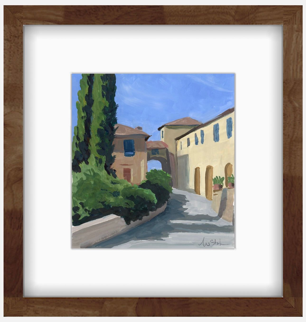 TUSCAN ARCH GOUACHE | 6 X 5.5