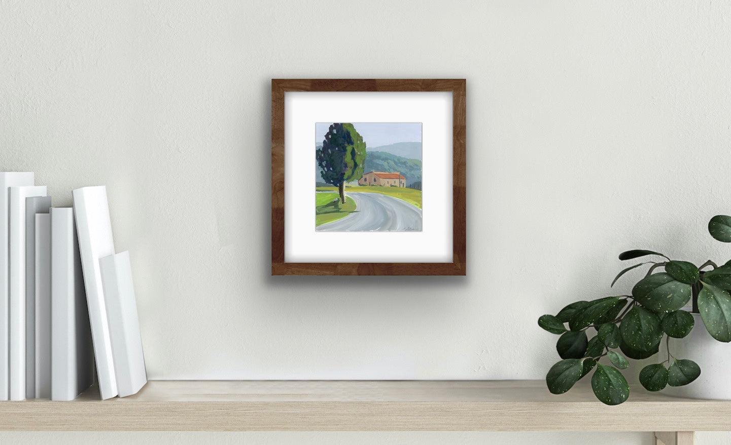 TUSCAN ROAD SKETCH | 7 X 7