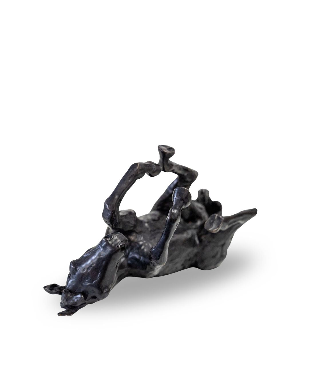 ITCHING | SUSIE STROH BRONZE SCULPTURE