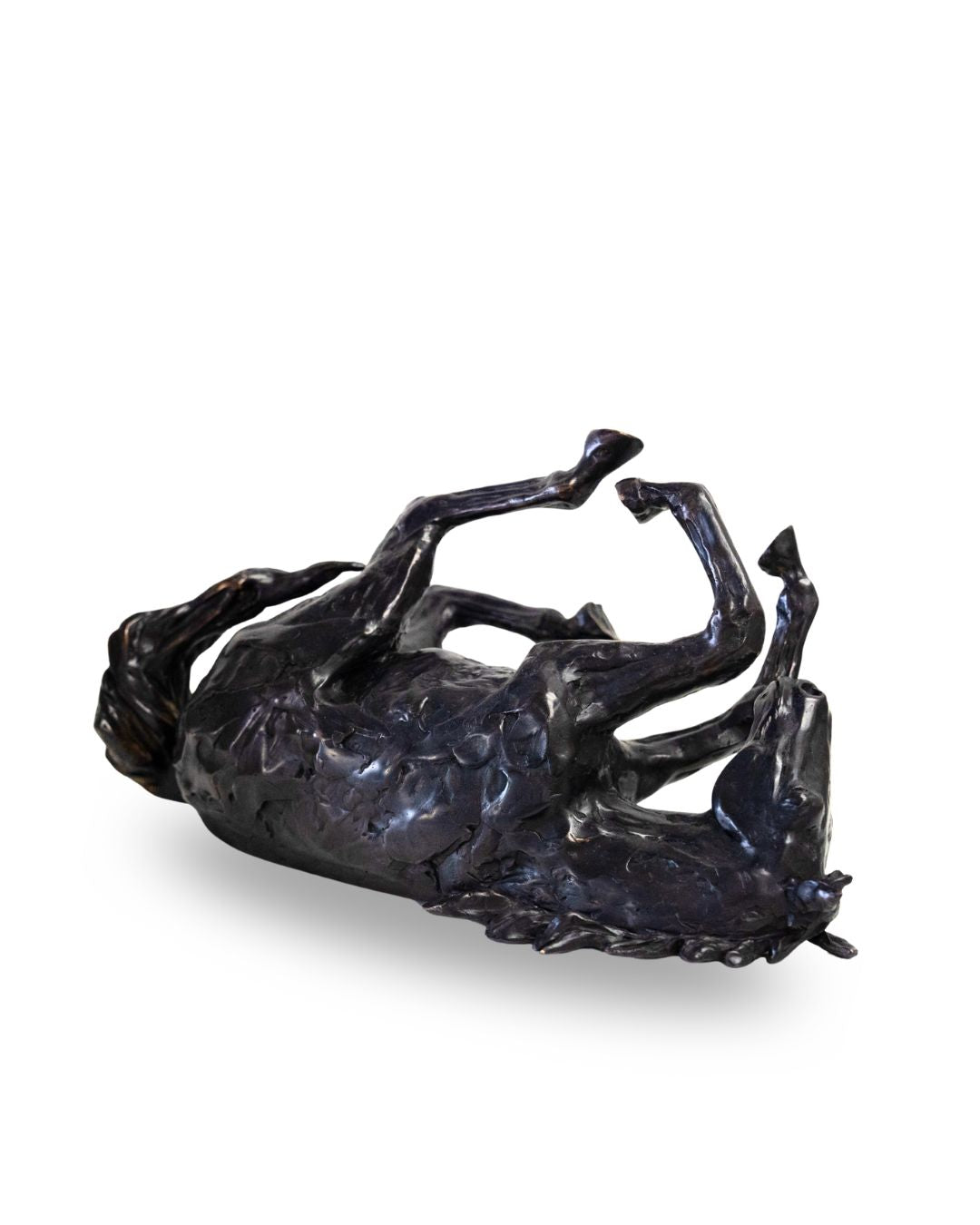 ITCHING | SUSIE STROH BRONZE SCULPTURE