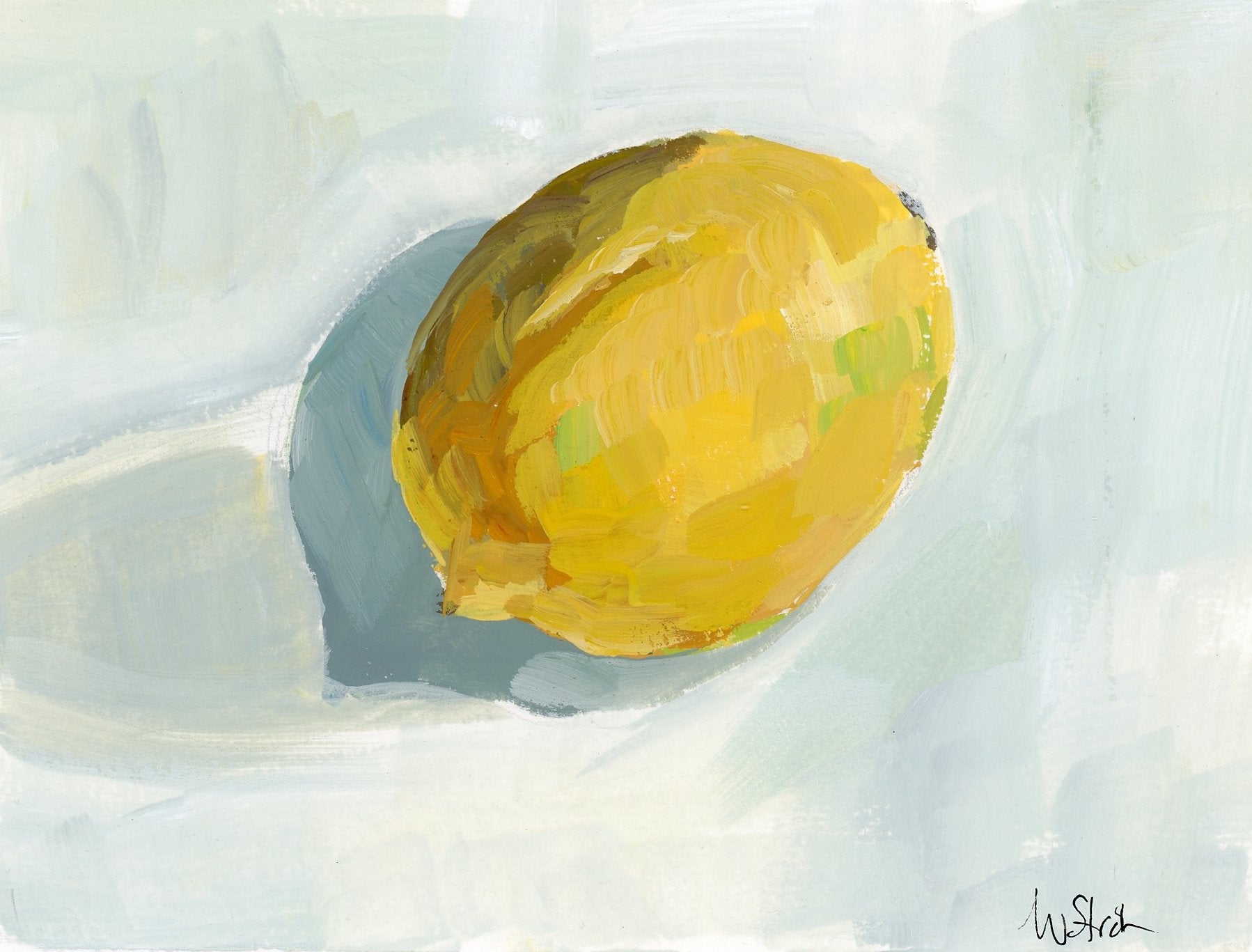 WHEN LIFE HANDS YOU LEMONS GOUACHE