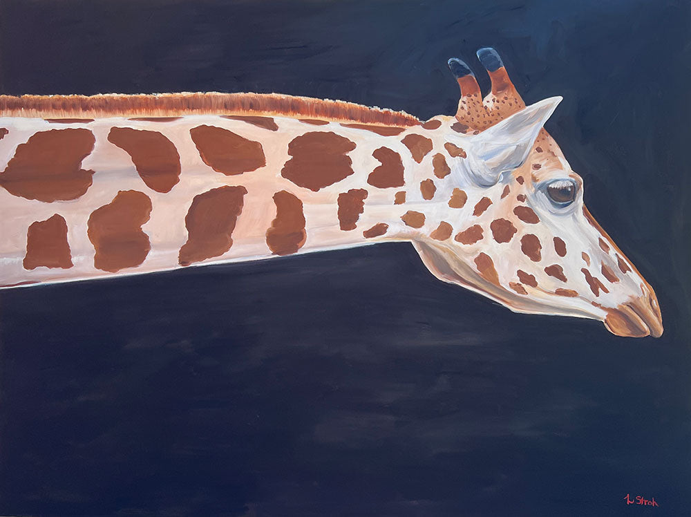 STRETCHING GIRAFFE ORIGINAL | SAMPLE SALE