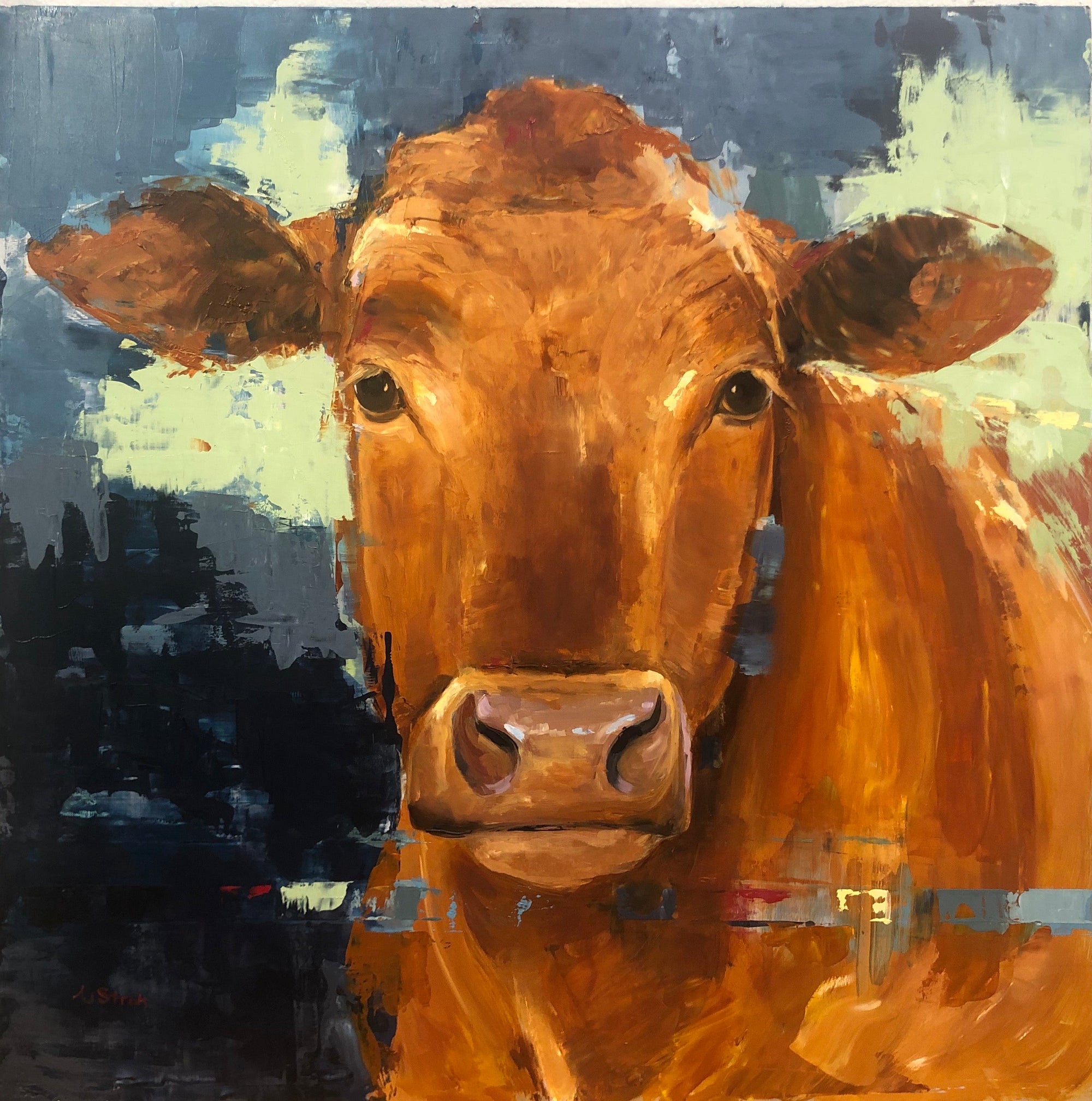 RED ANGUS ORIGINAL | 24 X 24