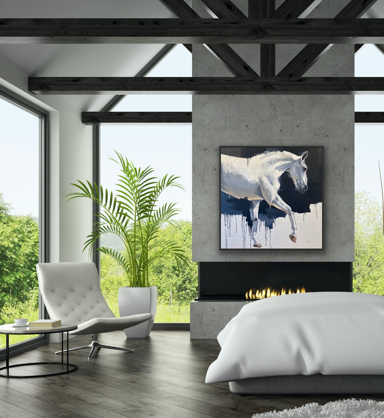 DRIPPING GREY #2 | PRINT