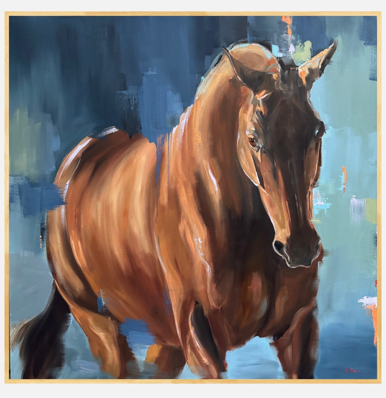 Gathered | Horse Artwork Print by Weatherly Stroh