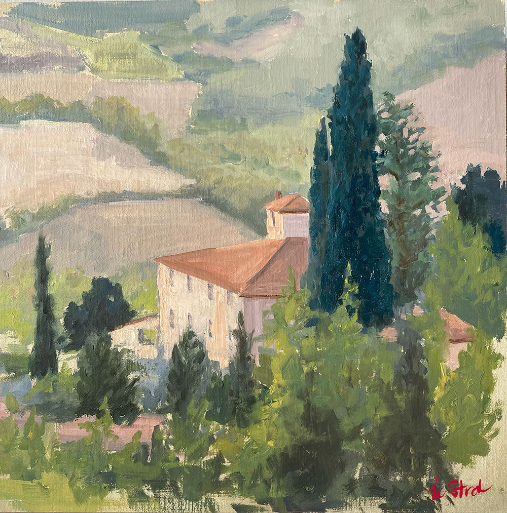ITALIAN VILLA (PAPER PRINT) | SAMPLE SALE