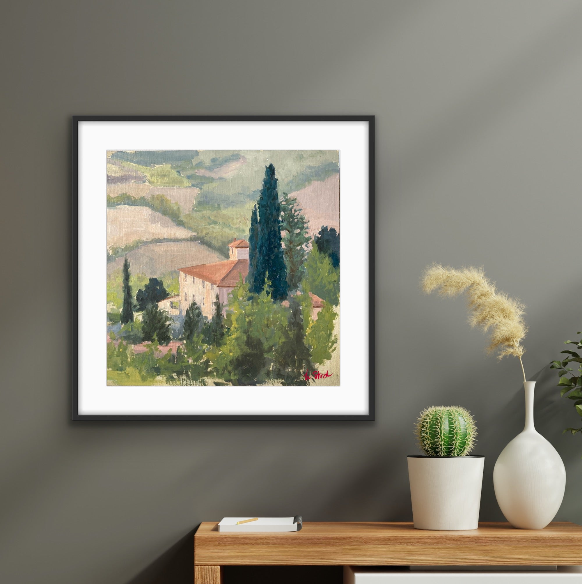 ITALIAN VILLA (PAPER PRINT) | SAMPLE SALE