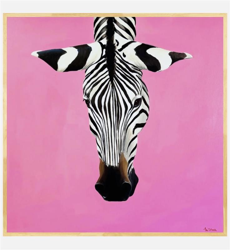 PINK REACHING | PRINT